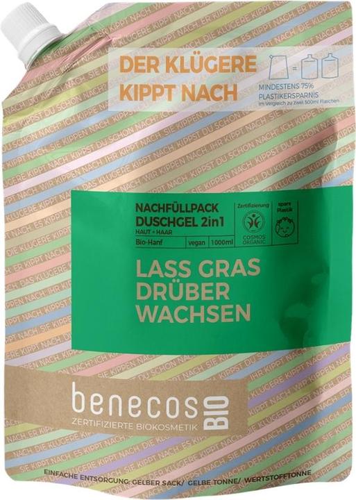Actual product image Benecos NF Shower Gel 2in1 Hemp (1000 ml)