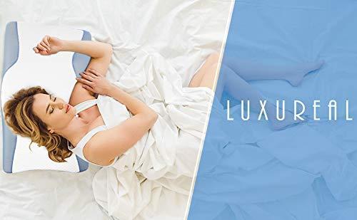 Actual product image Luxureal Neck support pillow (24 x 14 cm)
