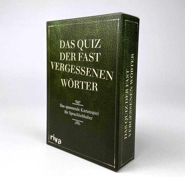 Produktbild Das Quiz der fast vergessenen Wörter (Deutsch)