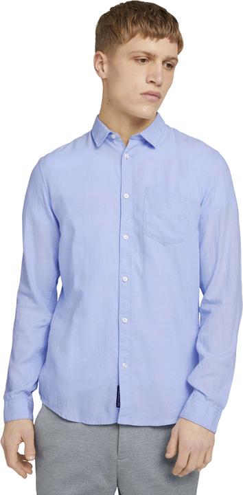 Image du produit Tom Tailor Hemd Shirt fein strukturiert mit Bio Baumwolle (L)