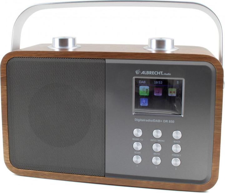 Produktbild Albrecht Dr 850 (DAB+, FM, Bluetooth)
