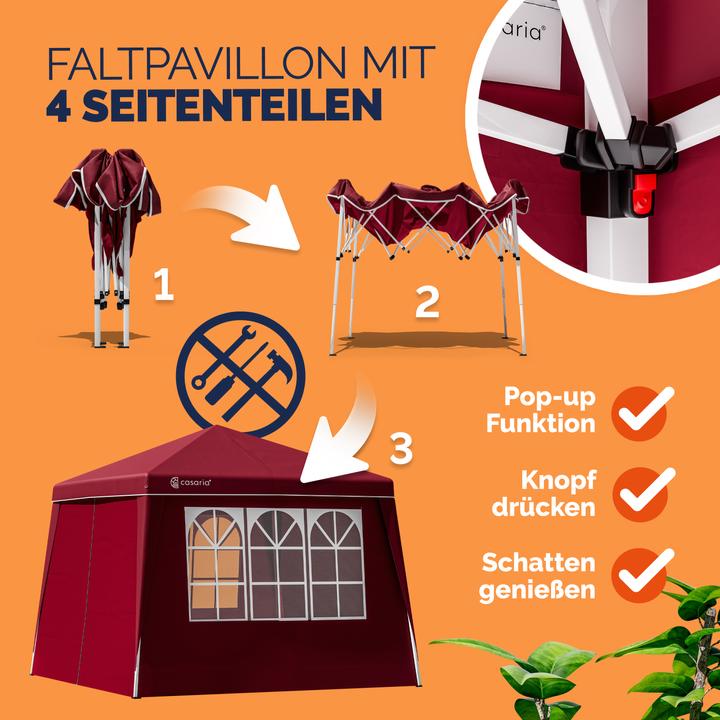 Actual product image Casaria Pavilion (300 cm, 300 cm)
