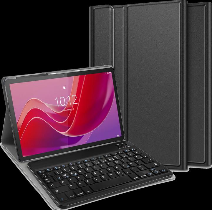 Produktbild Cazy Tastatur Hülle Kompatibel mit Lenovo Tab M11 - Schutz Etui mit magnetisch Abnehmbarer Tastatur - (DE)