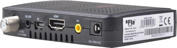 Produktbild FTE eXtreme HD Sat-Receiver (Full-HD, USB Multimediaplayer, USB PVR Ready, LNB IF-Eingang) (DVB-S)