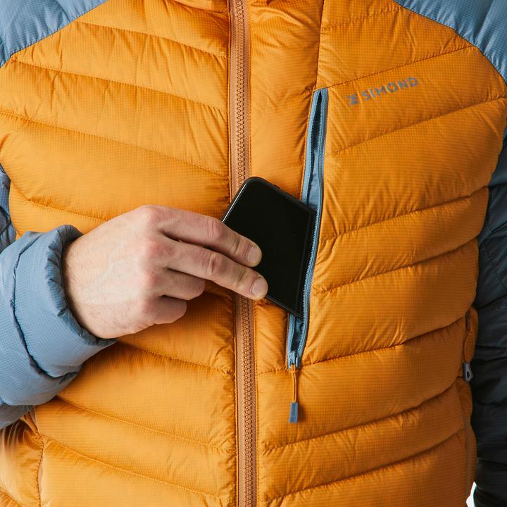 Image du produit Simond Veste de montagne basse pour homme Ochre - Grey (S)