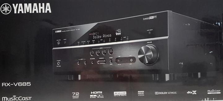 Actual product image Yamaha RX-V685 (7.2 channels, FM, AM)