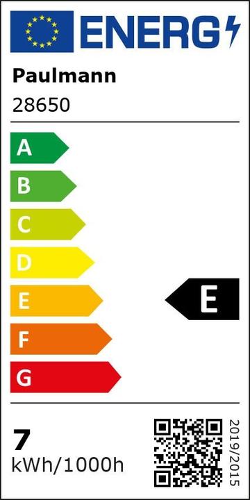Energy Label Paulmann Drop (E14, 6.50 W, 806 lm, 1 x, E)