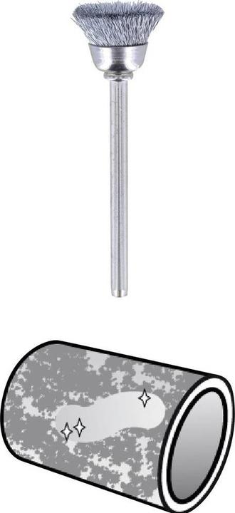 Produktbild Dremel Stahl-Drahtbürste Ø 13,0 mm (2 Stück)