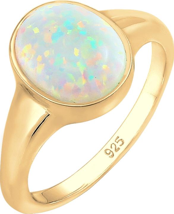 Produktbild Elli Siegelring mit Opal (54, 925 Silber)