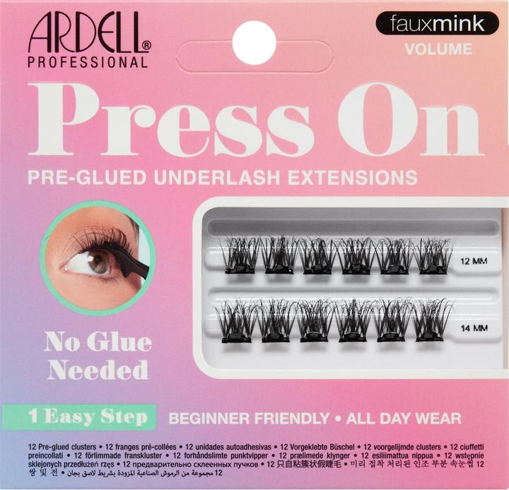 Ardell Press On Faux Mink Volume 12 Stk (Künstliche Wimpern)