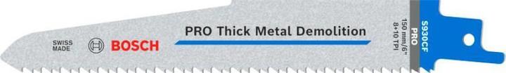 Actual product image Bosch Professional Zubehör EXPERT 'Thick Tough Metal' S 955 CHC reciprocating saw blade, 10 pieces
