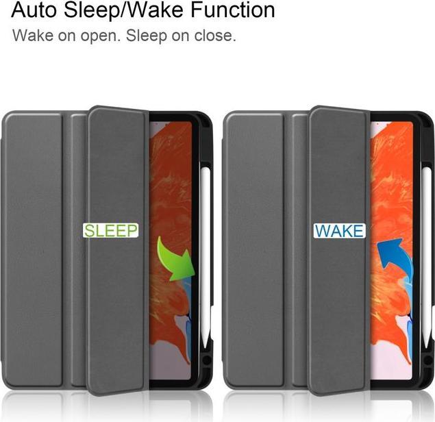 Actual product image MU Classic Triple folding case with pen holder (iPad Pro 12.9 2020 (4. Gen))