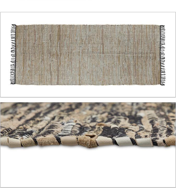 Immagine prodotto Relaxdays Tappeto cotone (80 x 200 x 0,5 cm)