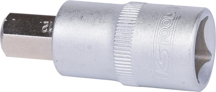 Produktbild KS Tools 1/2" Bit-Stecknuss kurz (12 mm)