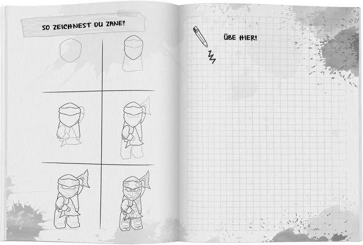 Produktbild Lego Ninjago – Ninja zeichnen Schritt für Schritt