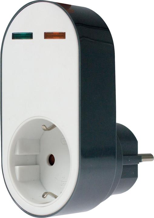 Actual product image As - Schwabe 18611 18611 Surge protection adapter plug Surge protection for: Sockets