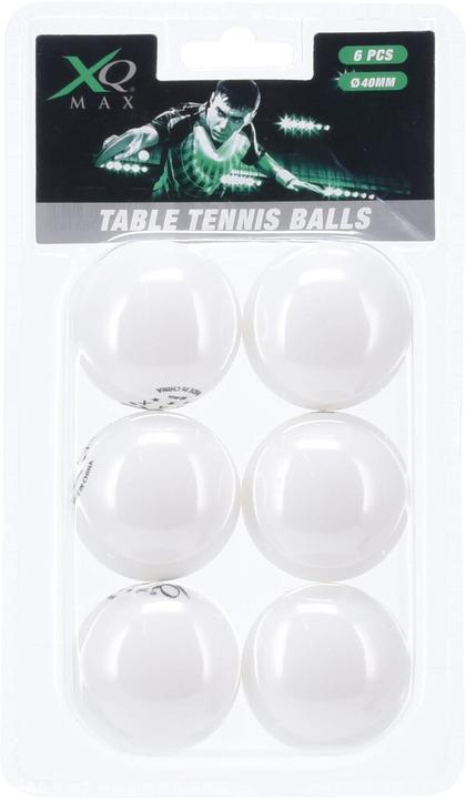 XQ Max Tischtennisbälle 6er Set (6 Stk.)