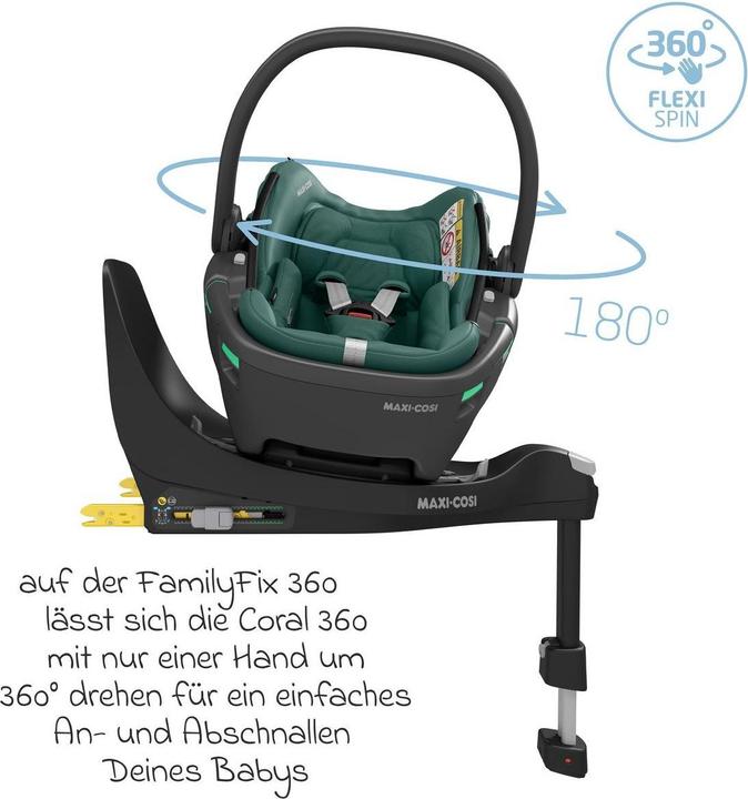 Image du produit Maxi-Cosi Conçu pour une plus grande proximité entre les parents et l'enfant (Coque auto, Norme ECE R129/i-Size)
