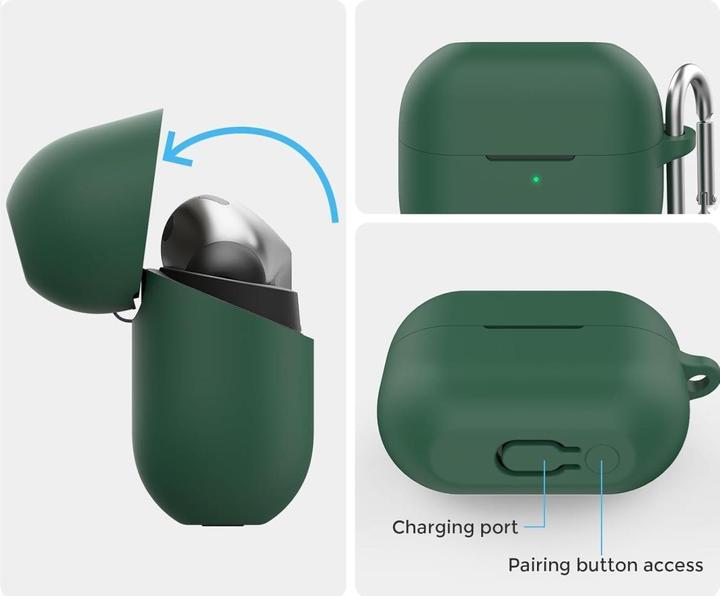 Produktbild Screenguard Galaxy Buds3 Pro Liquid Silicone Case Hülle mit Karabiner (Ladecase Hülle)