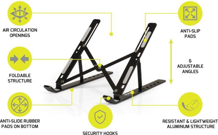 Produktbild Port Designs Foldable Notebook Stand