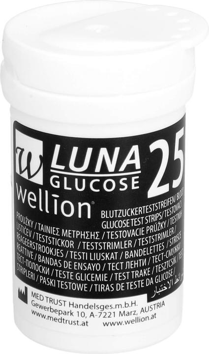 Actual product image Wellion Luna blood glucose test strips 50 test strips (Test strips)