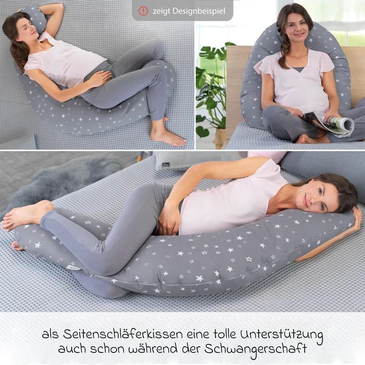 Produktbild Theraline Stillkissen "Das Original" mit Microperlenfüllung inkl. Bezug 190 cm (40 cm)