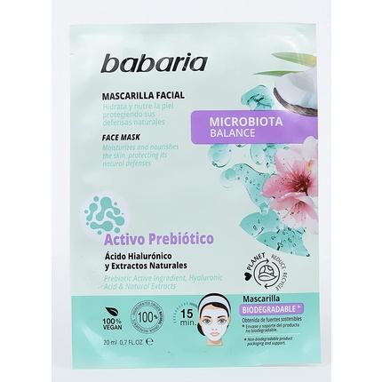 Immagine prodotto Babaria Maschera per l'equilibrio del microbiota facciale 20ml (20 ml)
