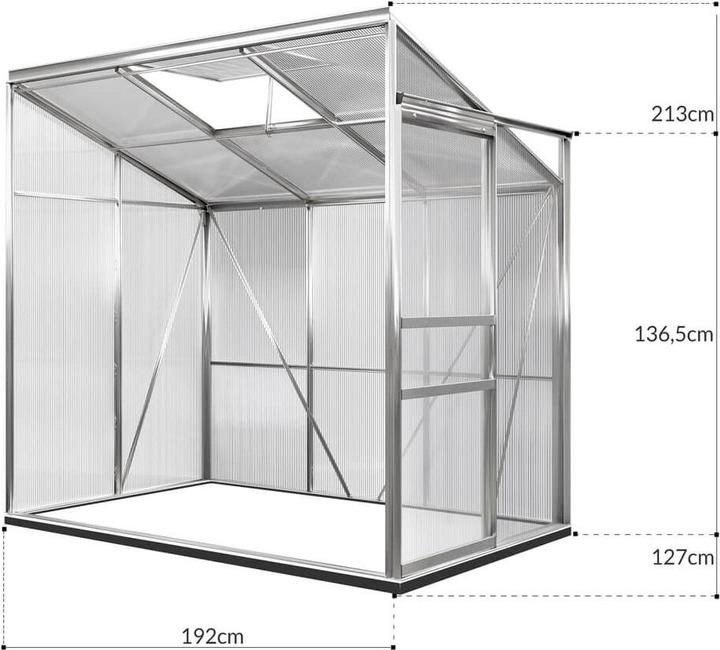 Actual product image Gardebruk Greenhouse