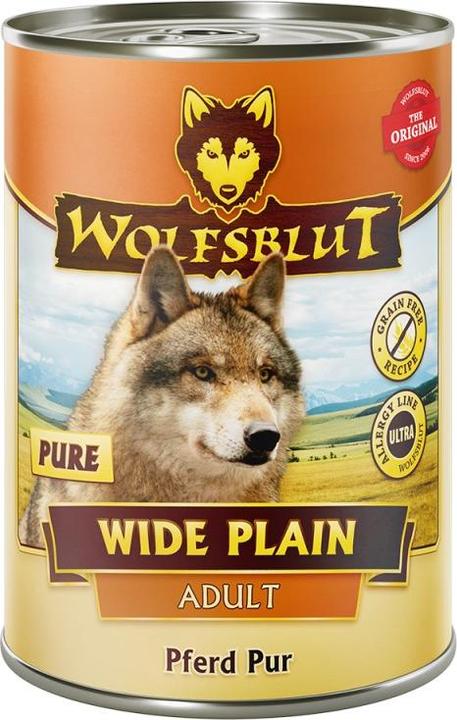 Actual product image Wolfsblut Wet food Dog Wide Plain Pure, 395 g (Adult, 1 pcs., 440 g)