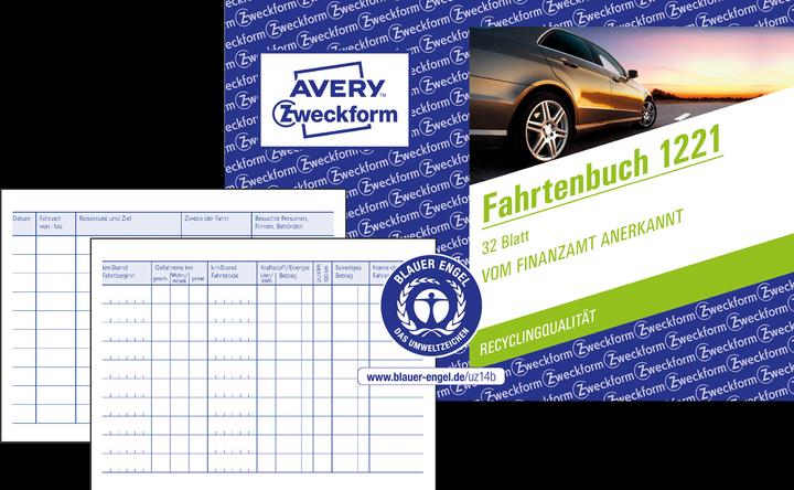 Produktbild Avery Fahrtenbuch (32 x)