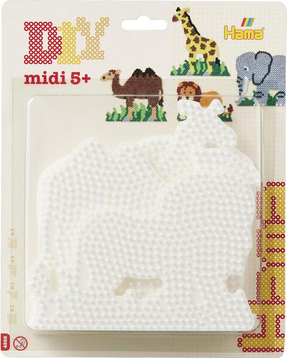 Immagine prodotto Hama Perlen Spilla Pl. Leone/Cammello/Elefante/Giraffa