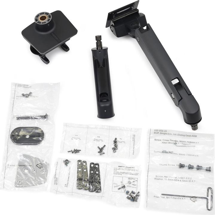 Produktbild Ergotron HX Monitor Arm mit patentierter CF-Technologie (Tisch, 49")