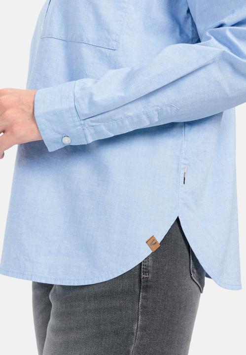 Image du produit Camel Active Langarm Bluse aus reiner Baumwolle (L)