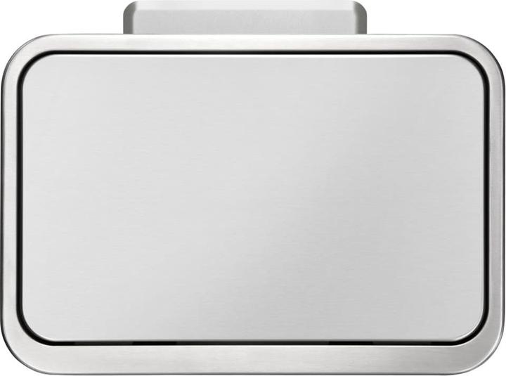 Produktbild EKO Mülltrennsystem X-Cube Tretmülleimer Edelstahl 2 x 20 L aus gebürstetem Edelstahl mit extra bre (40 l)