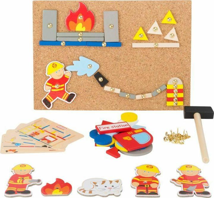 Actual product image small foot Hammer game fire department