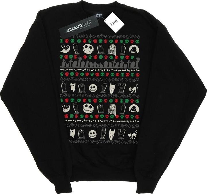 Produktbild Disney Nightmare Before Christmas Festive Icons Sweatshirt (XXL)