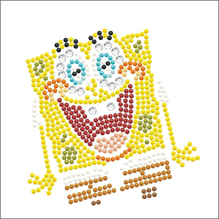 Actual product image Diamond Dotz Diamond Painting SongeBob surprise