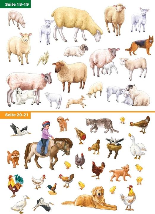 Immagine prodotto Animali della nostra terra. Il mio libro degli adesivi. Fattoria