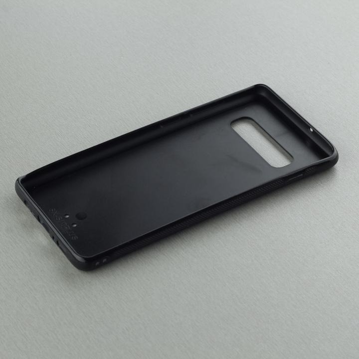 Produktbild PhoneLook Hülle Silikon schwarz Summer 2023 palm tree vibe (Samsung Galaxy S10+)
