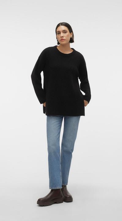 Image du produit Vero Moda Col rond Épaule basse Pull-over en maille (XS)