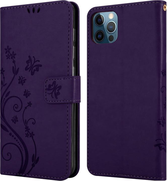 Immagine prodotto Cadorabo Copertina del libro a fiori (Apple iPhone 13 Pro)