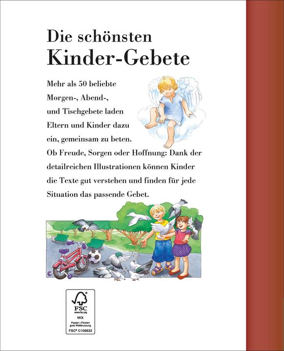 Produktbild Die schönsten Kindergebete (Deutsch, Schwager & Steinlein Verlag, 2023)