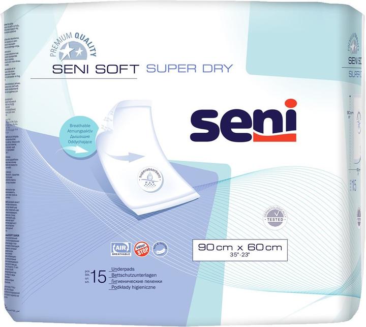Image du produit Seni Soft Super Dry alèses 5 gouttes (15 x)