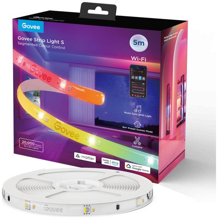 Produktbild Govee Stripe Light S (Mehrfarbig, 500 cm, Indoor)
