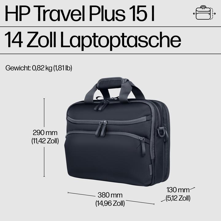 Image du produit HP Travel Plus 15L 14 Laptop Bag (14.09", Universel)