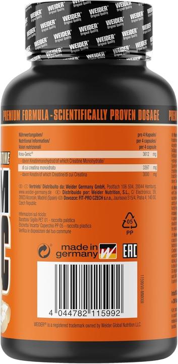 Produktbild Weider Maximum Krea-Genic (1 Stück, Kapseln, 230 g)