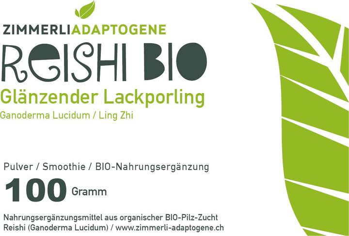 Produktbild Zimmerli Adaptogene Reishi Pulver (BIO) (1 Stück, Pulver, 100 g)