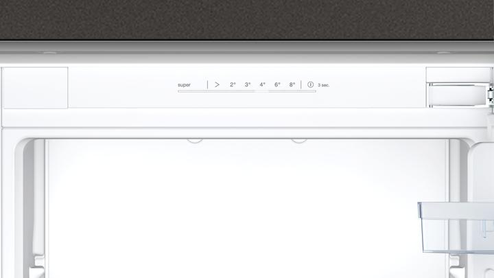 Image du produit Neff N 30, réfrigérateur-congélateur encastrable avec compartiment congélateur inférieur, 177,2 x 54,1 (260 l)