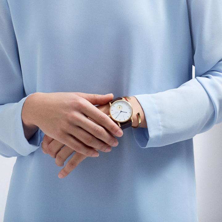 Immagine prodotto Triwa Neve Falken Marrone Scuro Classico (Orologio da polso analogico, 38 mm)