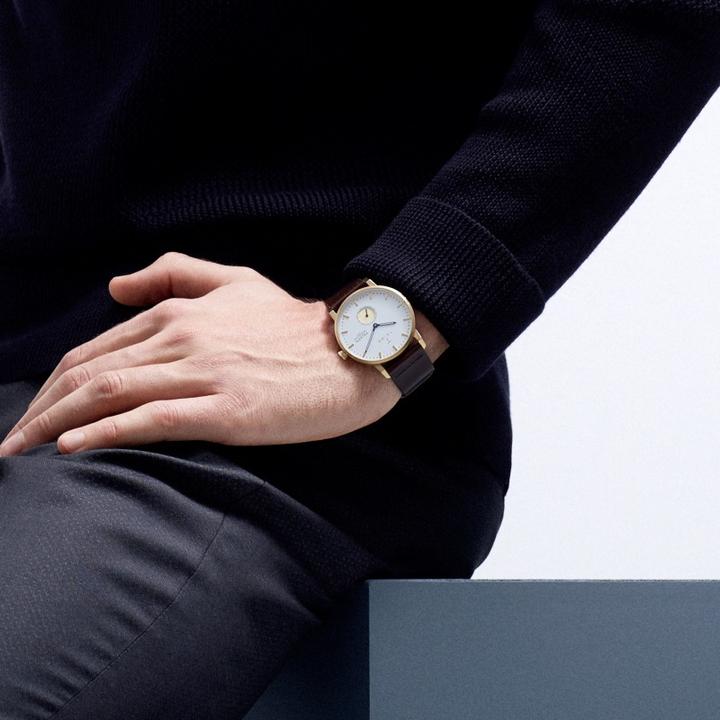 Immagine prodotto Triwa Neve Falken Marrone Scuro Classico (Orologio da polso analogico, 38 mm)